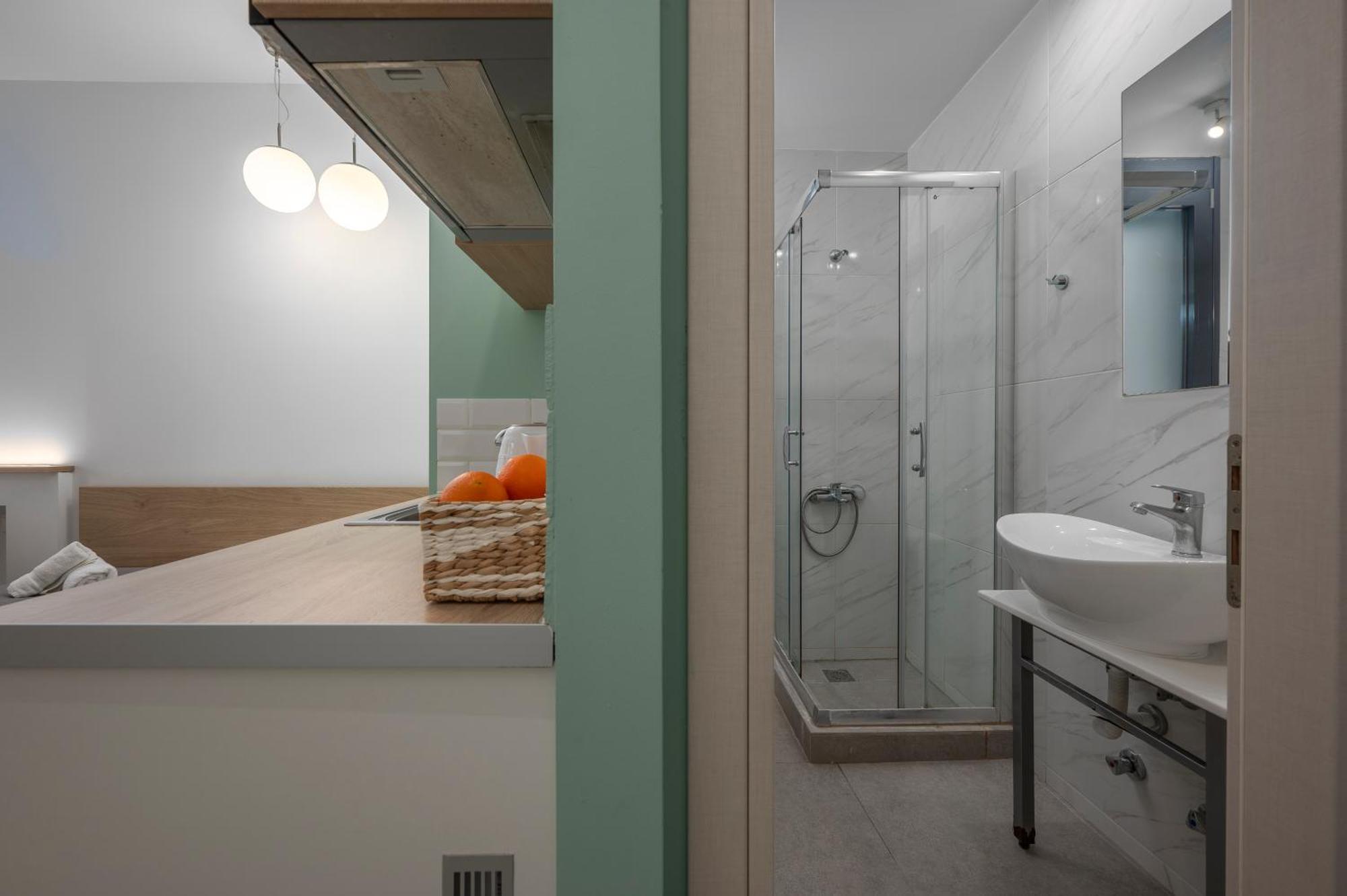 Cavo Blue Coastal Living Apartment โปไลโครโน ภายนอก รูปภาพ